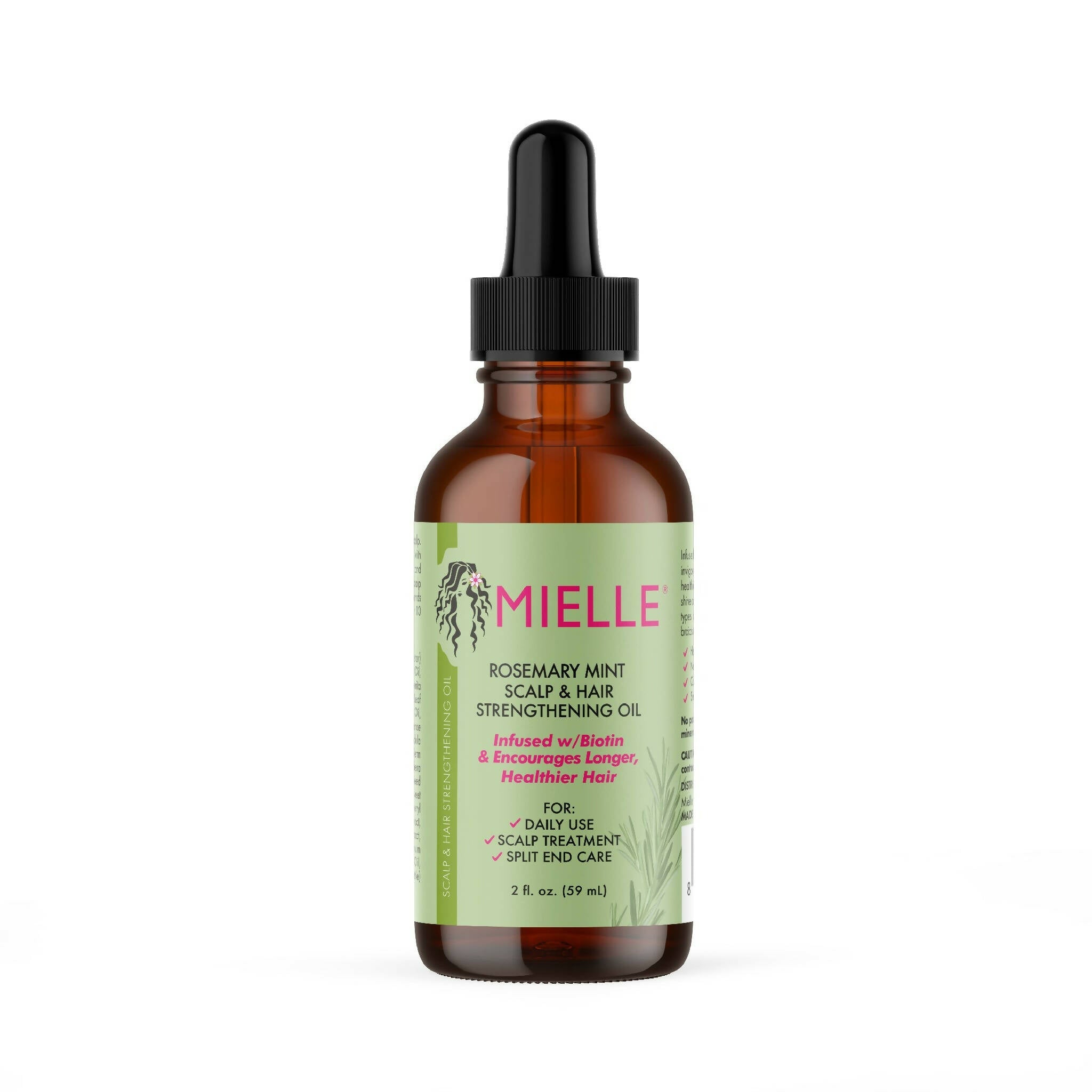 Mielle Rosemary Mint Scalp & Hair Strengthening Oil - Distacart