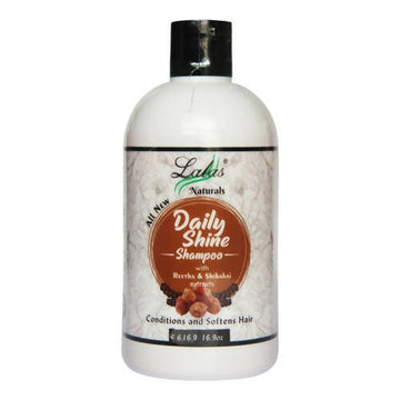 Lalas Naturals Daily Shine Shampoo With Reetha & Shikakai - Distacart