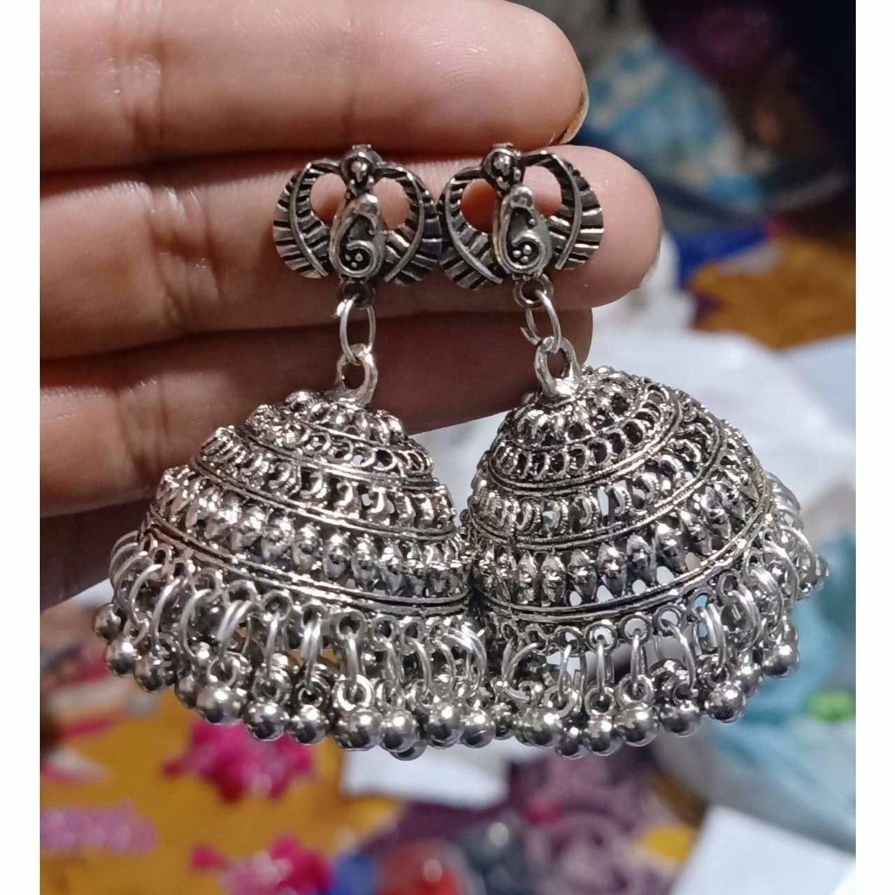 Lovely Hanging Jhumkas Earrings For Girls And Women