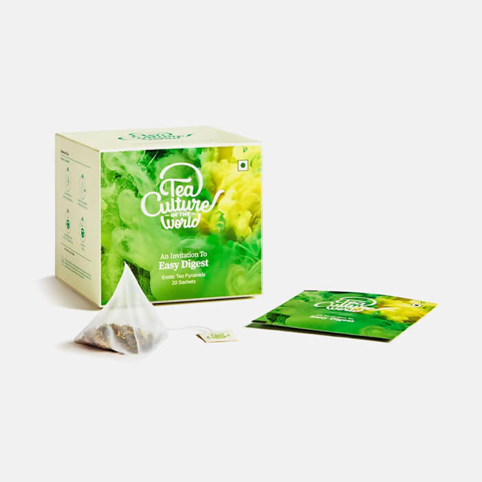 Tea Culture Easy Digest Green Tea Bags - Distacart
