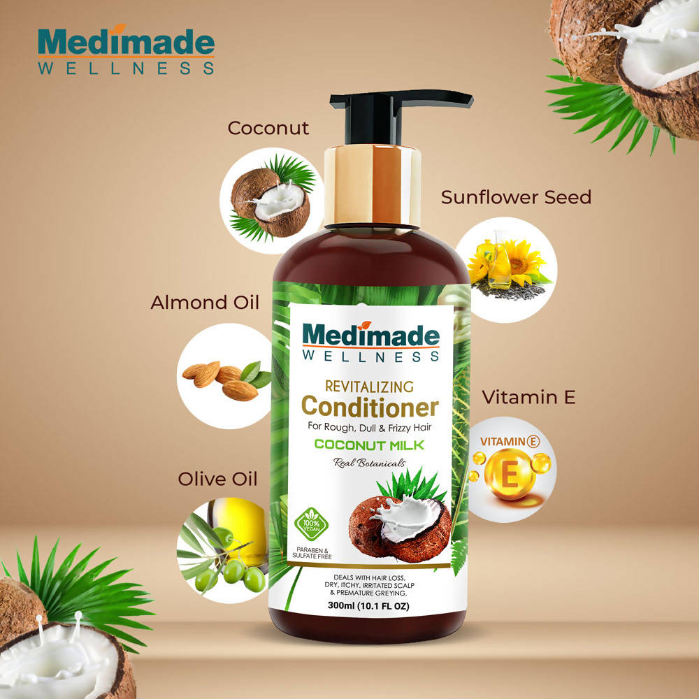 Medimade Wellness Revitalizing Conditioner With Coconut Milk - Distacart