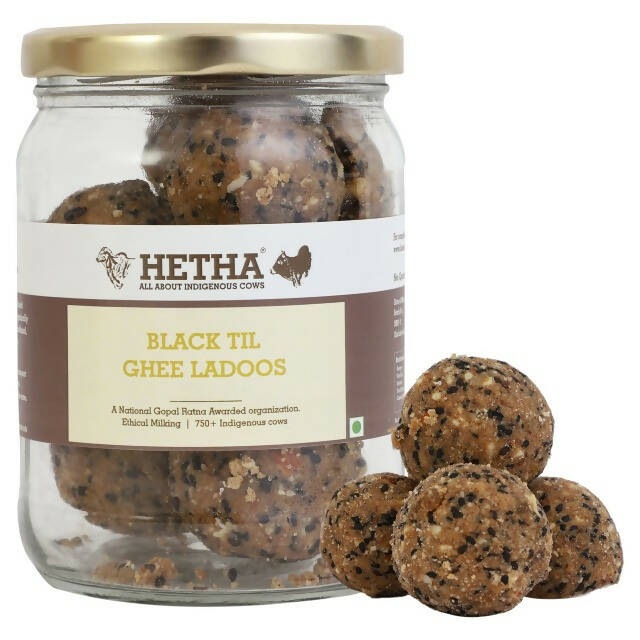 Hetha Black Til Atta Ghee Ladoos - Distacart