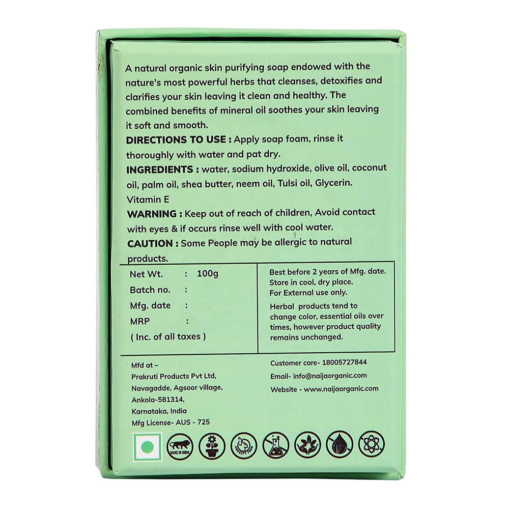 Naija Neem & Tulsi Skin Purifying Soap