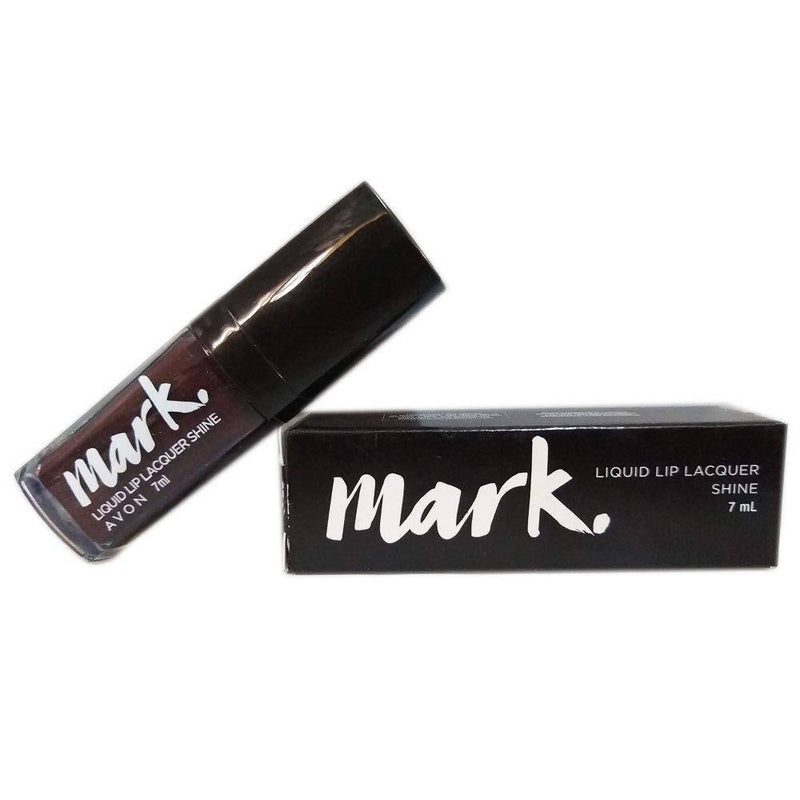 Avon Mark Liquid Lip Lacquer Shine - Dark And Stormy