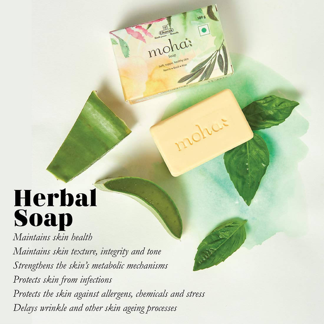 Moha Herbal Soap ingredients