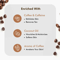 Thumbnail for mCaffeine Raw Coffee Body Scrub - Distacart