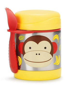 Skip Hop Zoo Insulated Little Kid Food Jar Monkey - Distacart