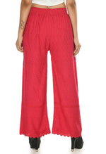 Thumbnail for Mominos Fashion Moeza Reyon Cotton Magenta Color Chikan Work Palazzo