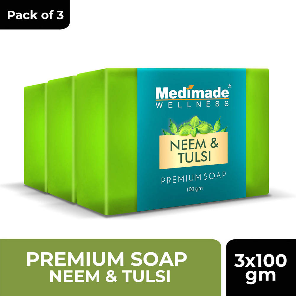 Medimade Wellness Neem & Tulsi Premium Soap
