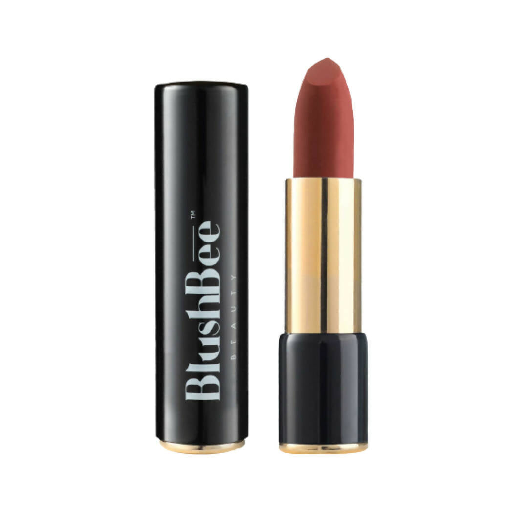 BlushBee Organic Beauty Lip Nourishing Vegan Lipstick - Nude Neutral - Distacart