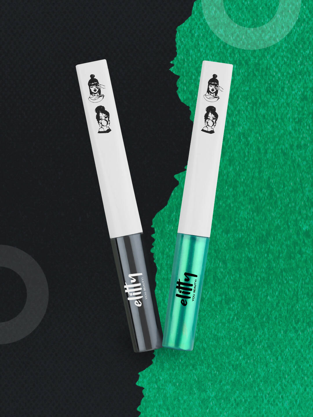 Elitty Eye Gotta Feeling Wildchild Pop Color Eyeliner Combo - Distacart