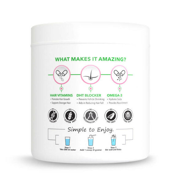BM Wellness Hair Vitamins - Orange - Distacart