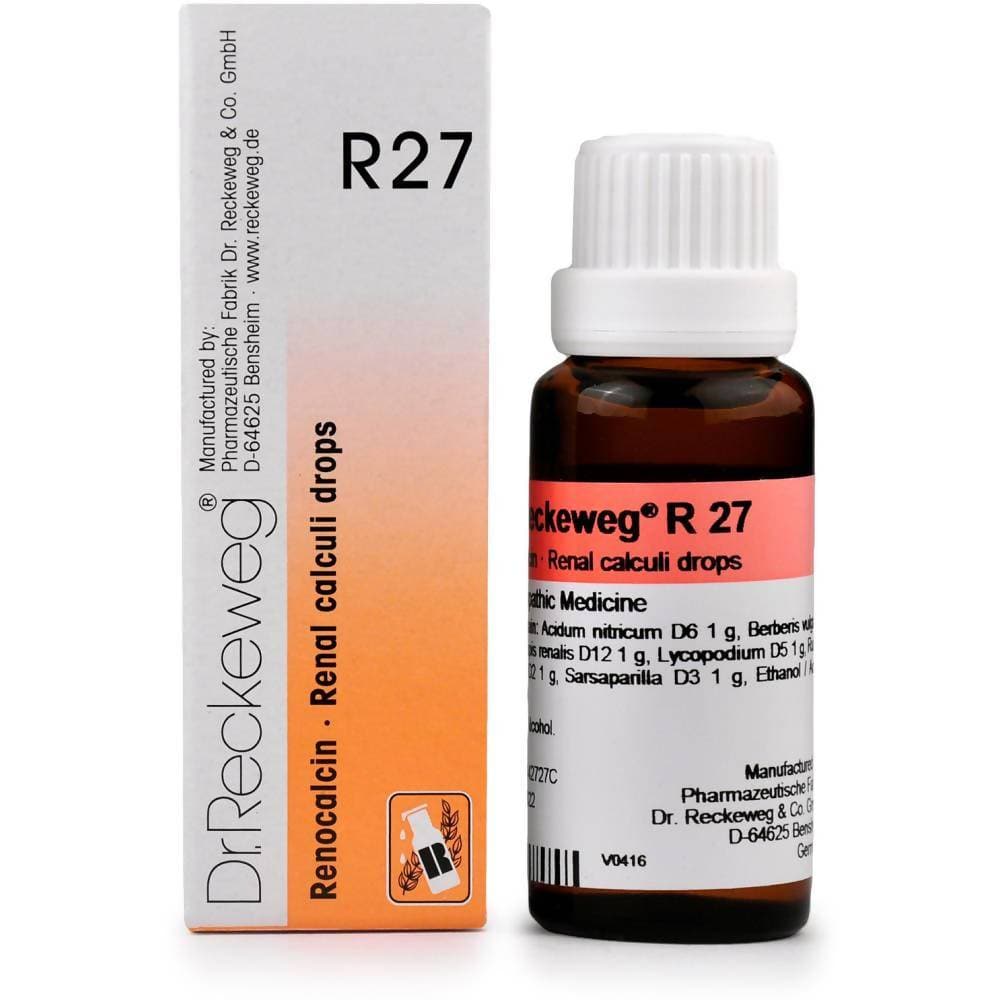 Dr. Reckeweg R27 Renal Calculi Drops - Distacart