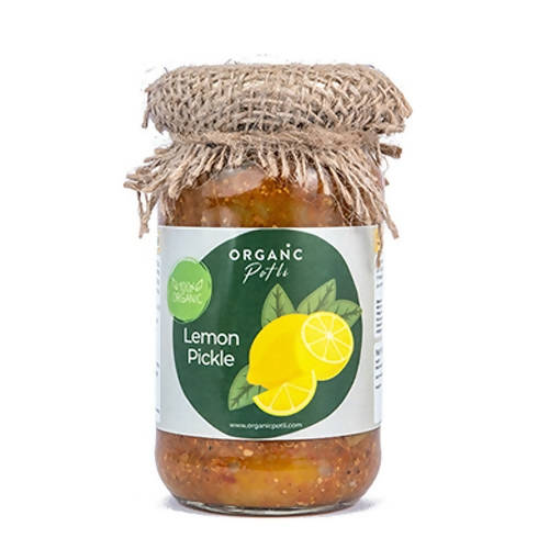 Organic Potli Raw Lemon Pickle - Distacart