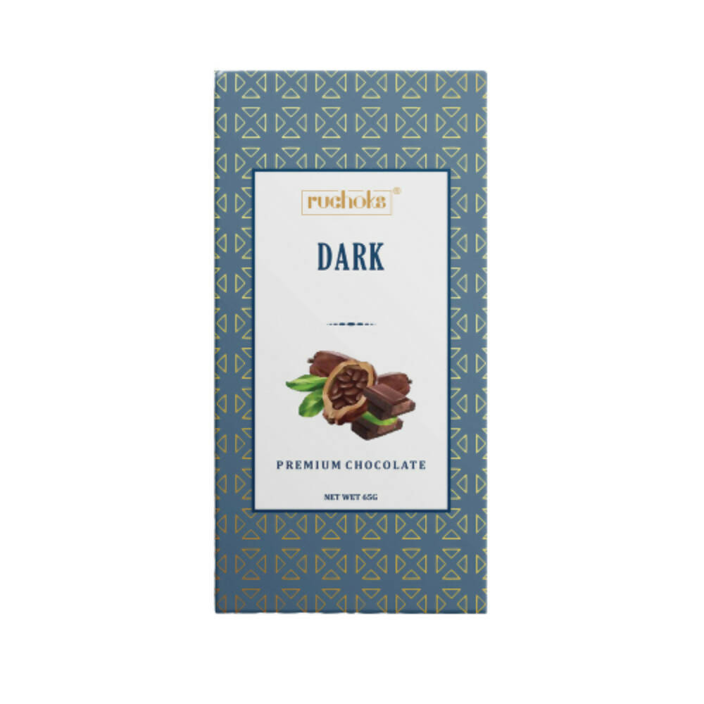 Dibha Ruchoks Valentine Special Dark Chocolate Bar - Distacart