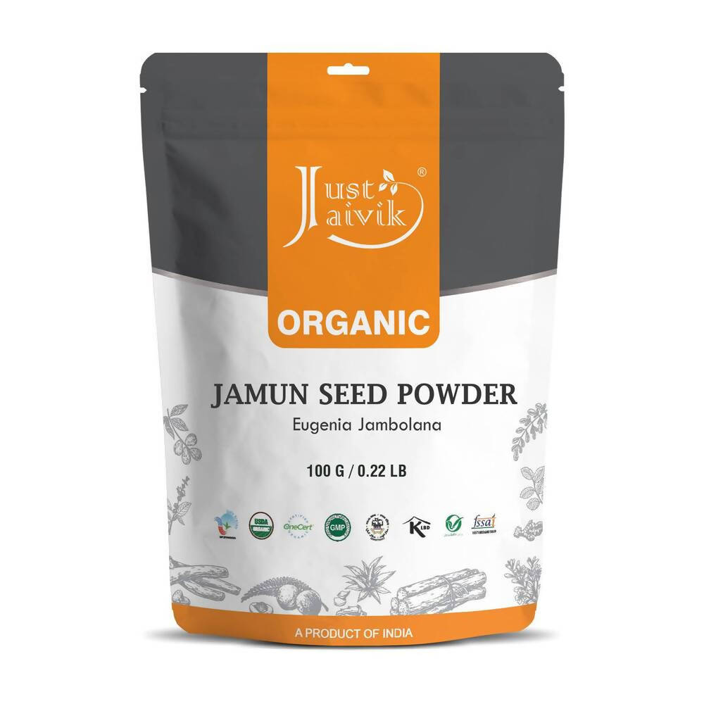 Just Jaivik Organic Jamun Seed Powder