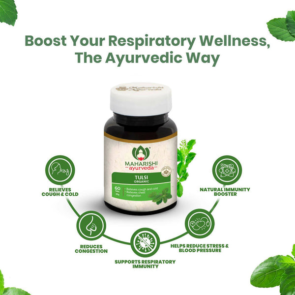 Maharishi Ayurveda Organic Tulsi Tablets - Distacart