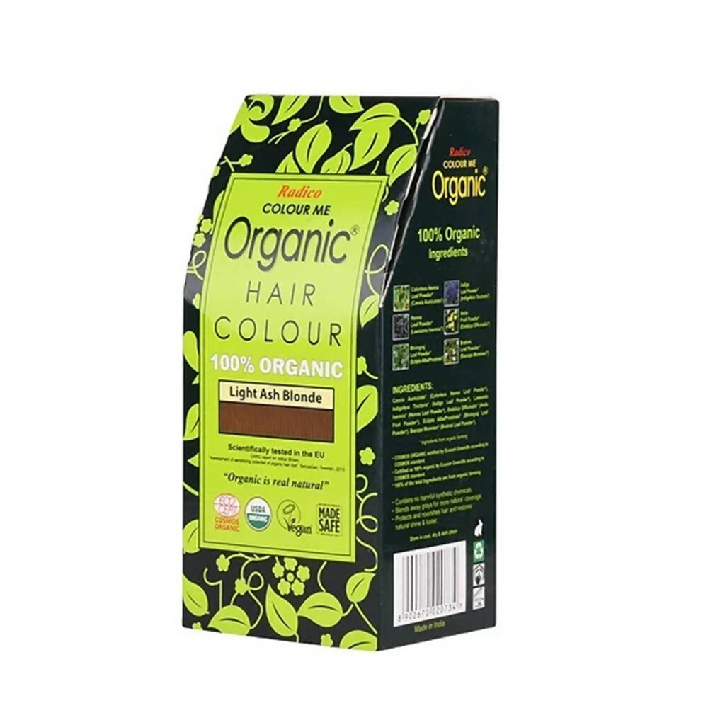 Radico Organic Hair Colour-Light Ash Blonde - Distacart