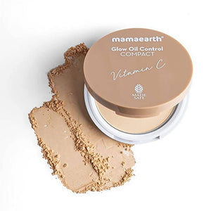 Mamaearth Glow Oil Control Compact With SPF 30 (Creme Glow)