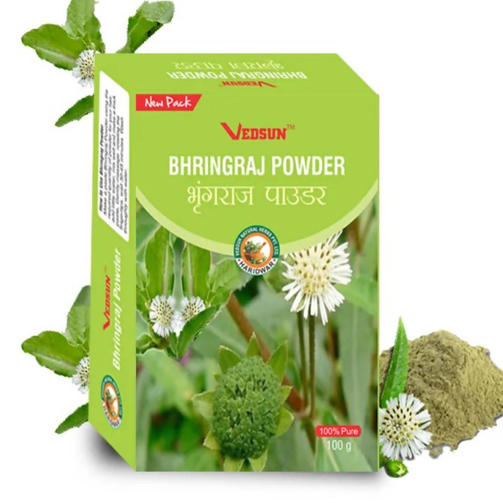 Vedsun 100% Pure Bhringraj Powder - Distacart