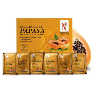 NutriGlow NATURAL'S Advanced Pro Formula Papaya Facial Kit - Distacart