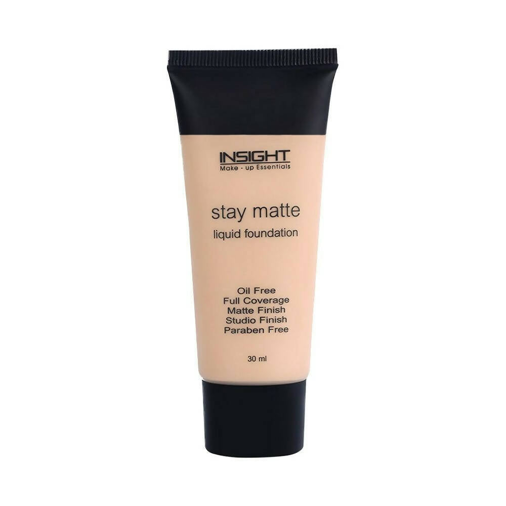 Insight Cosmetics Stay Matte Liquid Foundation - Classic Ivory - Distacart