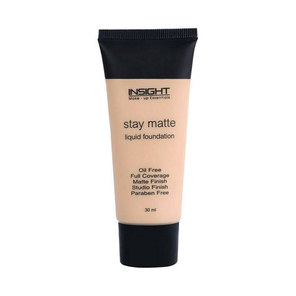 Insight Cosmetics Stay Matte Liquid Foundation - Classic Ivory - Distacart