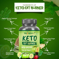 Thumbnail for Nutrainix Keto Fat Burner Capsules