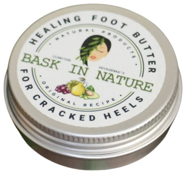 Bask In Nature Healing Foot Butter For Cracked Heels