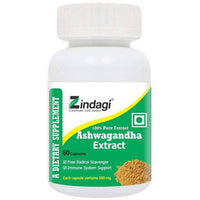 Thumbnail for Zindagi Ashwagandha Extract Capsules - Distacart