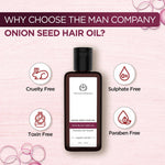Thumbnail for The Man Company Onion Seed Hair Oil - Distacart