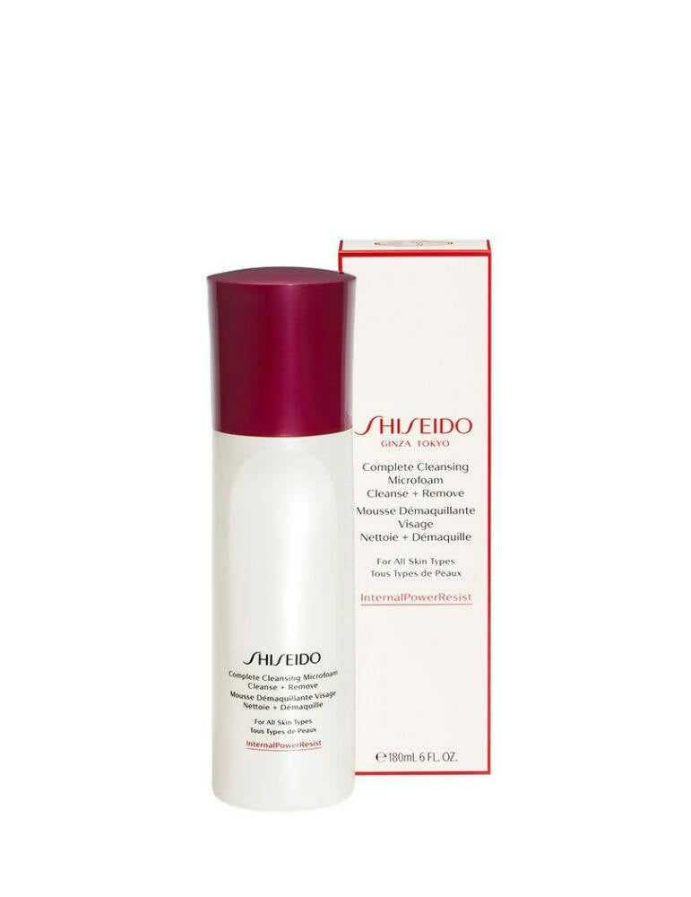 Shiseido Complete Cleansing Microfoam - For All Skin Types - Distacart