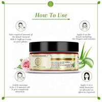 Thumbnail for Khadi Natural Rose & Aloe Vera Facial Massage Gel