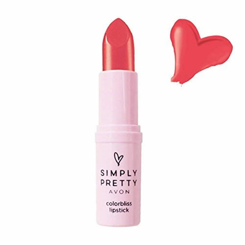 Avon Simply Pretty Colorbliss Lipstick - Cool Coral - Distacart