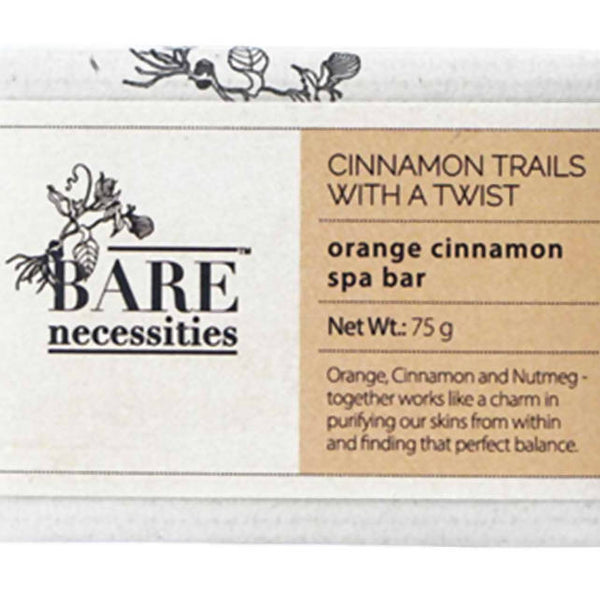 Bare Necessities Cinnamon Trails with a Twist Orange Cinnamon Spa Bar