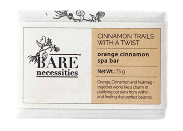 Bare Necessities Cinnamon Trails with a Twist Orange Cinnamon Spa Bar