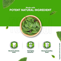 Thumbnail for Dabur Herb'l Tulsi - Anti-Bacterial Toothpaste ingredients