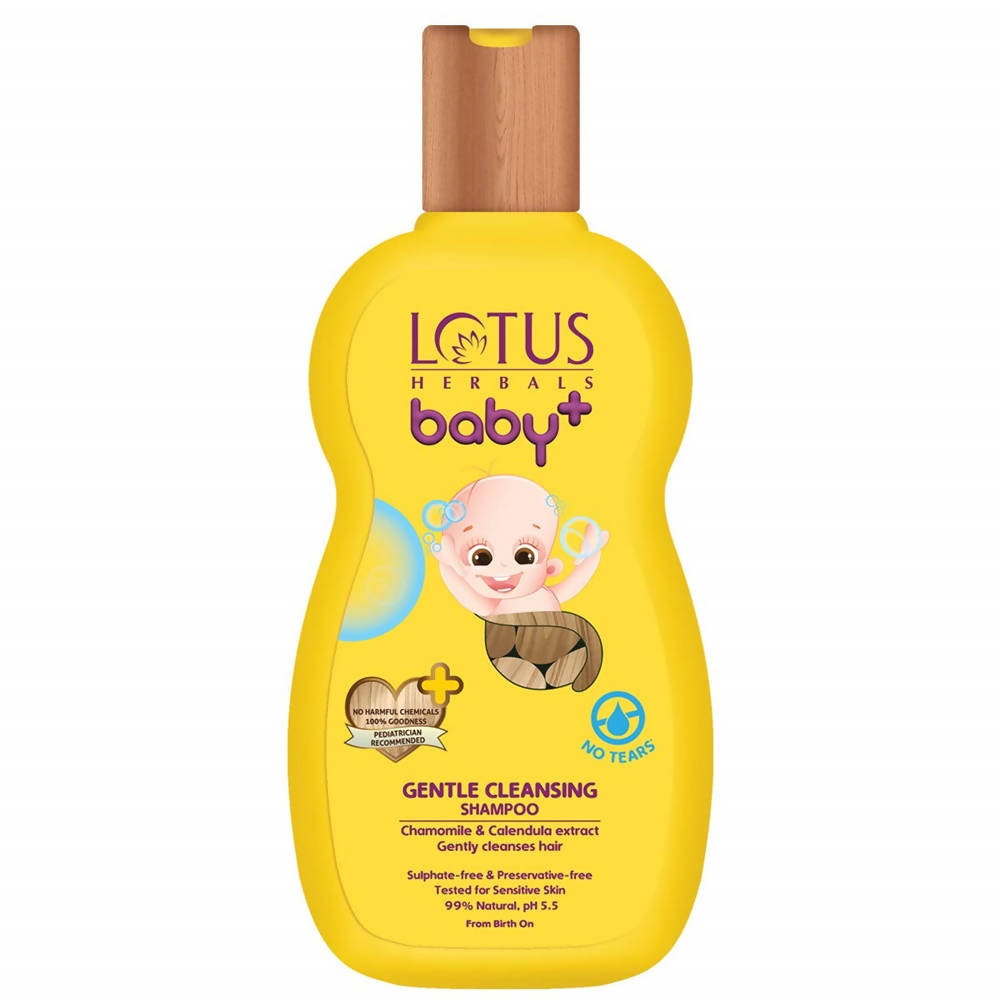Lotus Herbals Baby+ Gentle Cleansing Shampoo (200 Ml) - Distacart