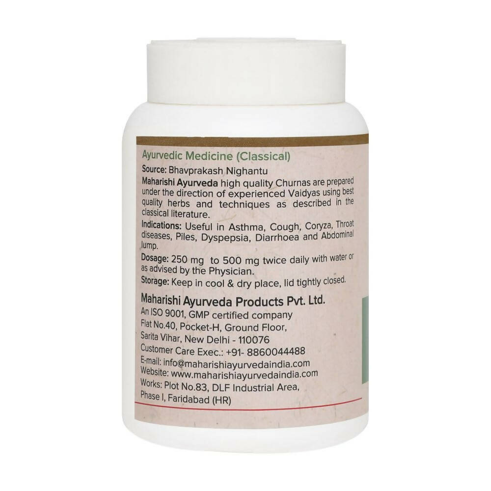 Maharishi Ayurveda Sonth Churna - Distacart