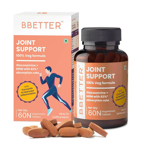 BBETTER Joint Support Tablets with Glucosamine - Distacart