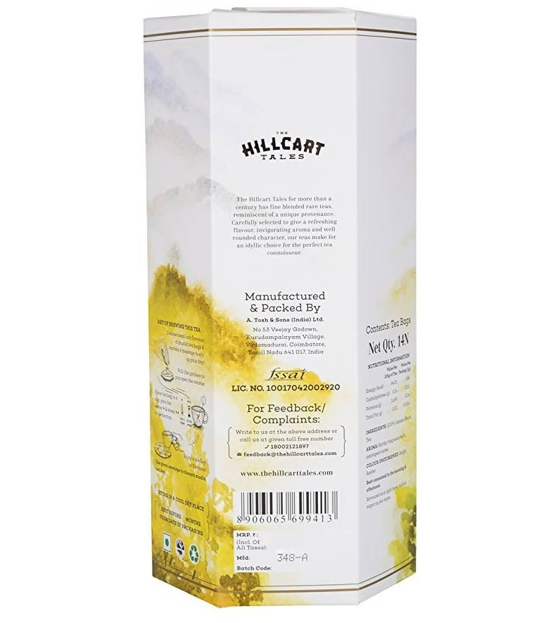 The Hillcart Tales Mystical Assam Black Tea Bags - Distacart