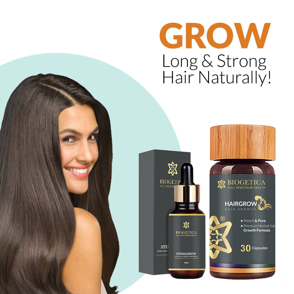 Biogetica Hairgrow Essential Natural Kit - Distacart