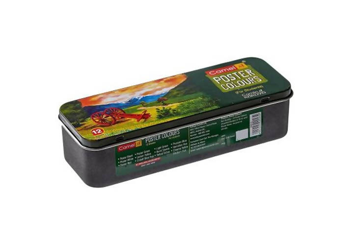 Camel Student Poster Colours - 12 Shades (Set of 12, Multicolor) - Distacart