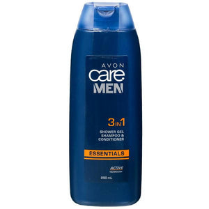 Avon Care Men 3 In 1 Shower Gel, Shampoo & Conditioner