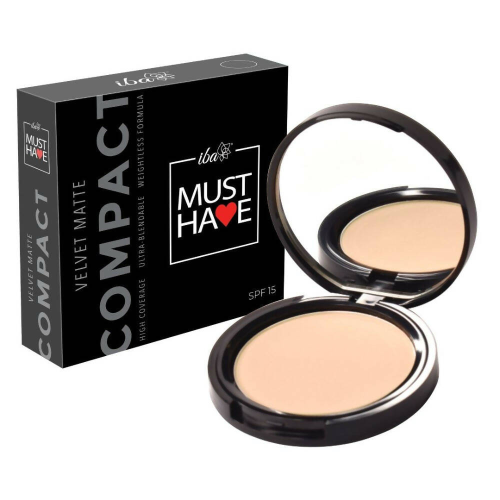Iba Must Have Velvet Matte Compact - Cool Vanilla - Distacart