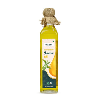 Upaveda Organic White Sesame Oil - Distacart