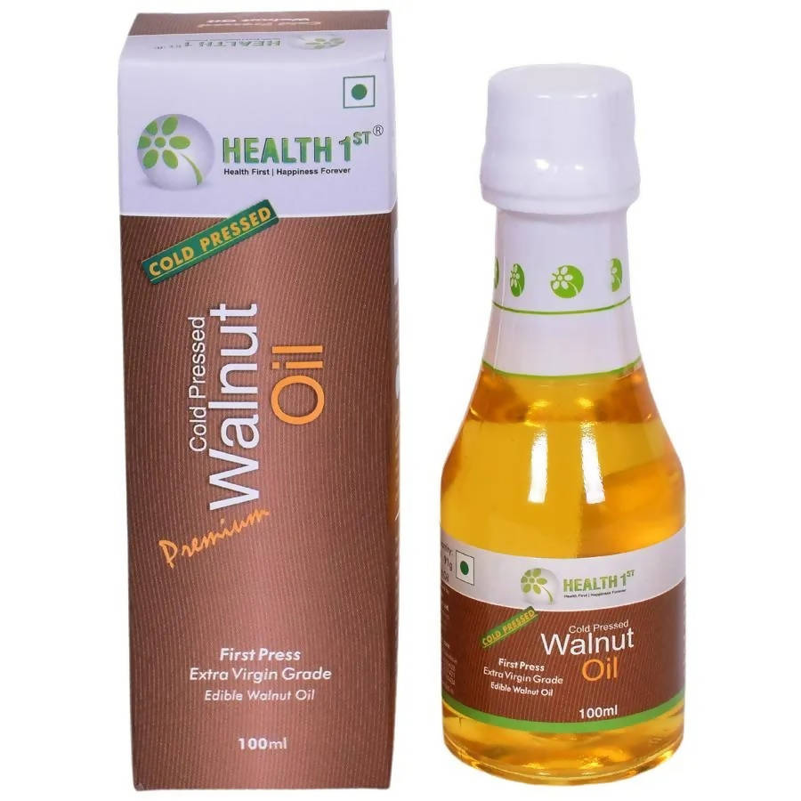 Health 1st Cold Pressed Walnut Oil - Distacart