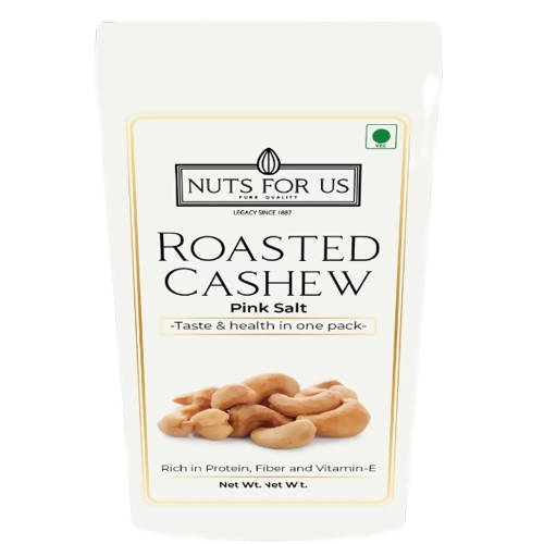 Nuts For Us Roasted Cashews in Pink Salt (Slightly Salted) - Distacart