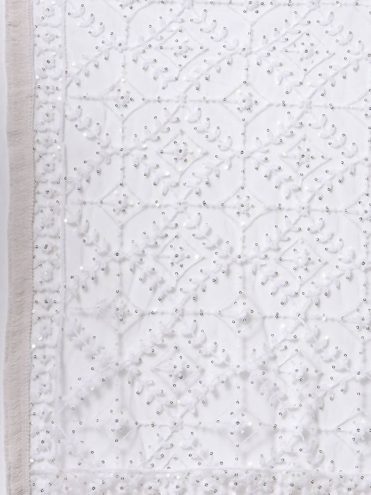 Myshka Blue Color Silk blend Embroidered Kurta With Dupatta Set