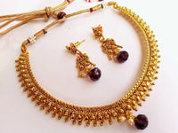 Thumbnail for Beautiful metallic Necklace set